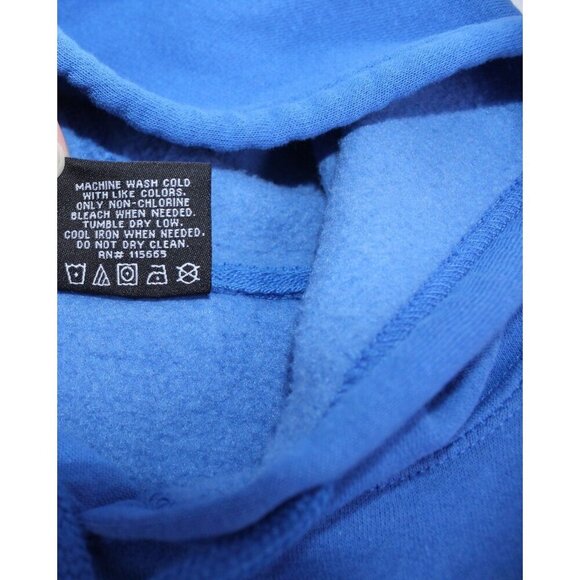 Dragon Ball Z Sun Goku Graphic Men's Unisex L Lt. Blue Hoodie Sweatshirt Unisex - Picture 7 of 9